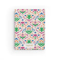 Load image into Gallery viewer, Floral Block Print Vibrant colors Personalized Journal