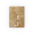 Load image into Gallery viewer, A vintage-inspired hard backed journal with a monogram and floral artwork on the cover.