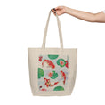 Load image into Gallery viewer, Koi Pond Watercolor Canvas Tote Bag