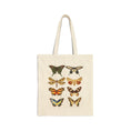 Load image into Gallery viewer, Vintage Butterflies Canvas tote bag