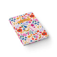 Load image into Gallery viewer, Vibrant Modern Floral Personalized Journal