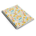 Load image into Gallery viewer, Floral hard cover journal notebook