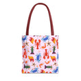 Load image into Gallery viewer, Colorful Crab and Lobster Tote Bag - Beach Bag