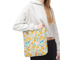 Load image into Gallery viewer, Yellow Floral Tote Bag- Beach Bag