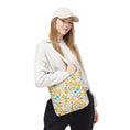 Load image into Gallery viewer, Yellow Floral Tote Bag- Beach Bag
