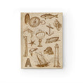 Load image into Gallery viewer, Vintage Nautical Monogram Personalized Journal