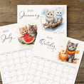 Load image into Gallery viewer, Cute Kittens Printable and Digital Calendar