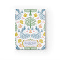 Load image into Gallery viewer, Peacock Garden Personalized Journal Multi colored block print pattern