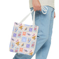 Load image into Gallery viewer, Vintage Moths Stamps Tote Bag