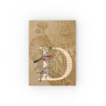 Load image into Gallery viewer, Vintage Birds Monogram Ruled Hard Cover Journal