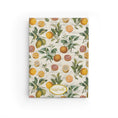 Load image into Gallery viewer, Personalized citrus pattern notebook