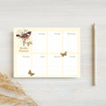Load image into Gallery viewer, Bird Butterfly vintage planner printable