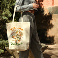 Load image into Gallery viewer, botanical tote bag
