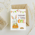 Load image into Gallery viewer, SomeBunny Birthday Greeting Card Printable