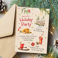 Load image into Gallery viewer, Printable Holiday Party invitation