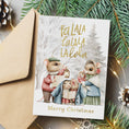 Load image into Gallery viewer, Caroling Mice Christmas Printable Holiday Greeting