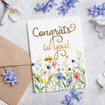 Load image into Gallery viewer, congrats greeting card printable