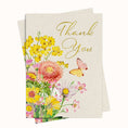 Load image into Gallery viewer, Floral Thank You Card Printable Greeting