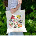 Load image into Gallery viewer, Fruits Watercolor Tote Bag