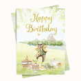 Load image into Gallery viewer, Hoppy Birthday Greeting Card Printable