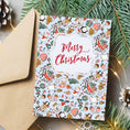 Load image into Gallery viewer, Cute Christmas Doodles Greeting Card