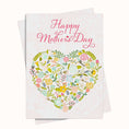 Load image into Gallery viewer, Floral Heart Mothers Day Printable Greeting and Ecard
