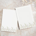 Load image into Gallery viewer, Winter Flowers Printable Stationery Set