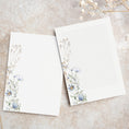 Load image into Gallery viewer, Winter Flowers Printable Stationery Set