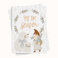 Load image into Gallery viewer, Tis the Season Christmas Printable Holiday Greeting