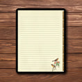 Load image into Gallery viewer, Victorian Era Inspired Vintage Digital Notebook and Planner with floral and bird illustrations