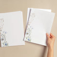 Load image into Gallery viewer, Winter Flowers Printable Stationery Set