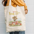 Load image into Gallery viewer, Tea makes everything better Canvas Tote