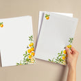 Load image into Gallery viewer, Vintage Orange Printable Stationery Set