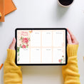 Load image into Gallery viewer, Vintage Roses Printable Digital Weekly Planner