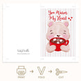 Load image into Gallery viewer, You Warm My Heart Greeting Card Printable