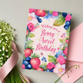 Load image into Gallery viewer, Berry Sweet Birthday Greeting Card Printable