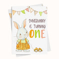 Load image into Gallery viewer, SomeBunny Birthday Greeting Card Printable
