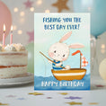 Load image into Gallery viewer, Fishing You the Best Birthday Greetings Printable