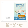 Load image into Gallery viewer, Fishing You the Best Birthday Greetings Printable