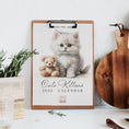 Load image into Gallery viewer, Cute Kittens Printable and Digital Calendar