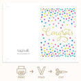 Load image into Gallery viewer, congrats greeting card printable