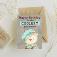 Load image into Gallery viewer, Coolest Guy Birthday Greeting Printable