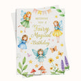 Load image into Gallery viewer, Fairy Magical Birthday greeting card printable