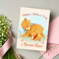 Load image into Gallery viewer, mama bear greeting card printable