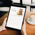 Load image into Gallery viewer, Cute Kittens Printable and Digital Calendar
