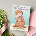 Load image into Gallery viewer, otter mothers day card printable