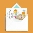 Load and play video in Gallery viewer, Beary First Birthday Invitation printable and evite
