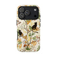 Load image into Gallery viewer, Cat and Raven Spooky Autumn Woods Pattern Phone Case
