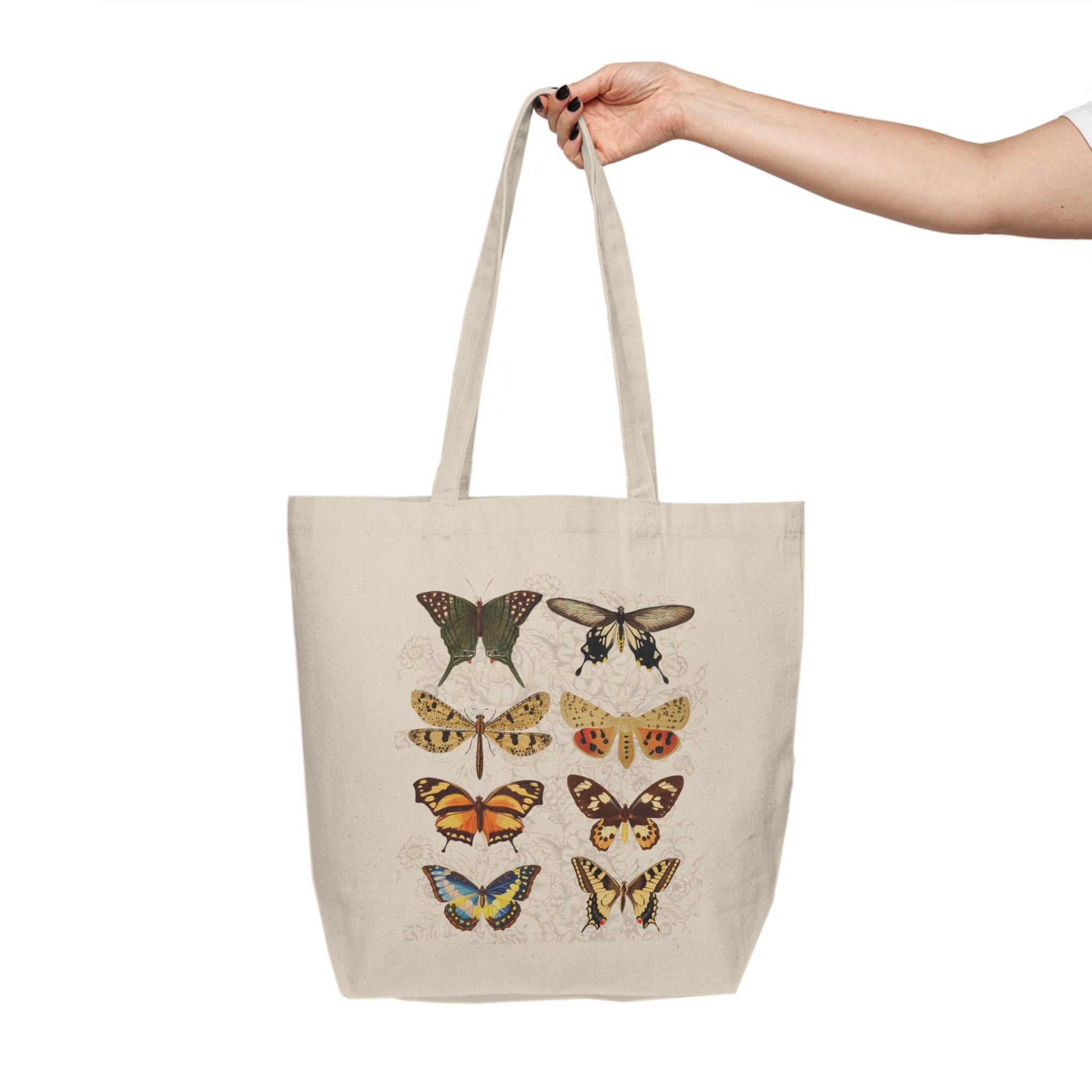 Vintage Butterflies Canvas tote bag