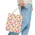 Load image into Gallery viewer, Strawberry and Mint Lemonade tote bag
